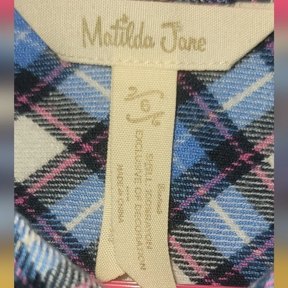 Matilda Jane Floating Away Flannel Long Sleeve Tunic